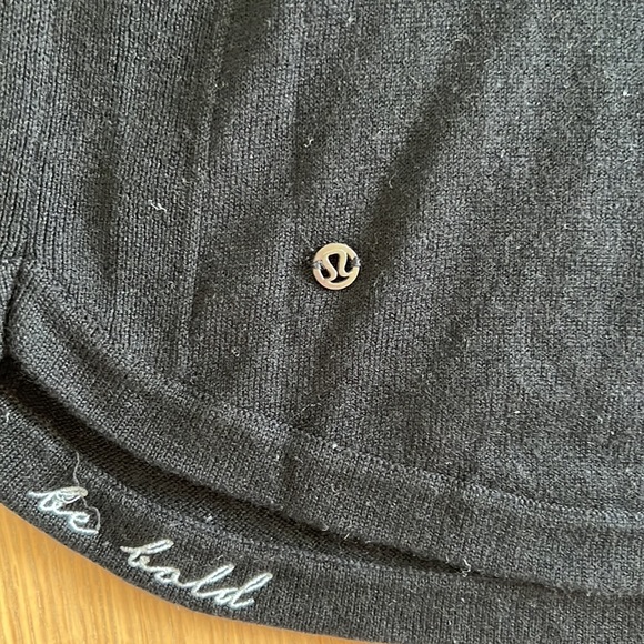Lululemon Black Sweater 2 - Picture 5 of 6
